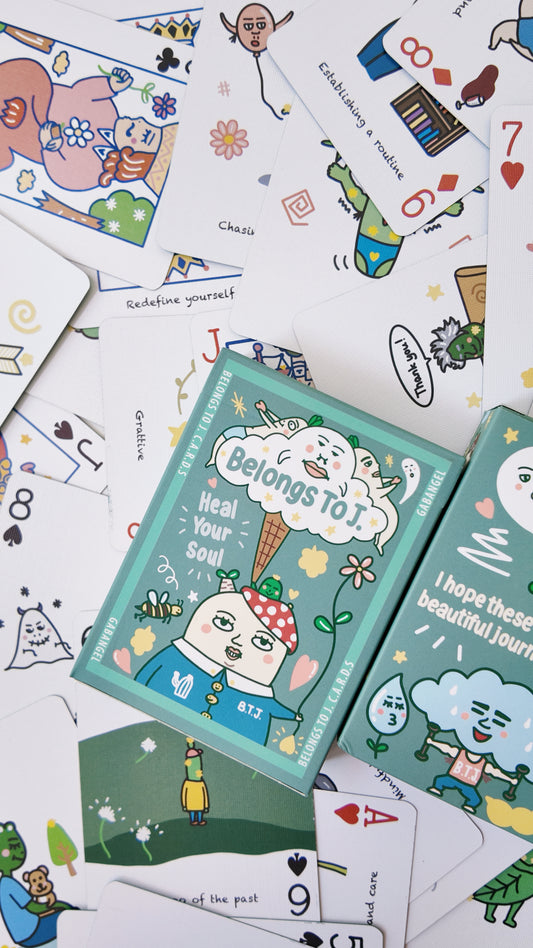 Gabangel x Belongs To J. 自家設計心靈啤牌