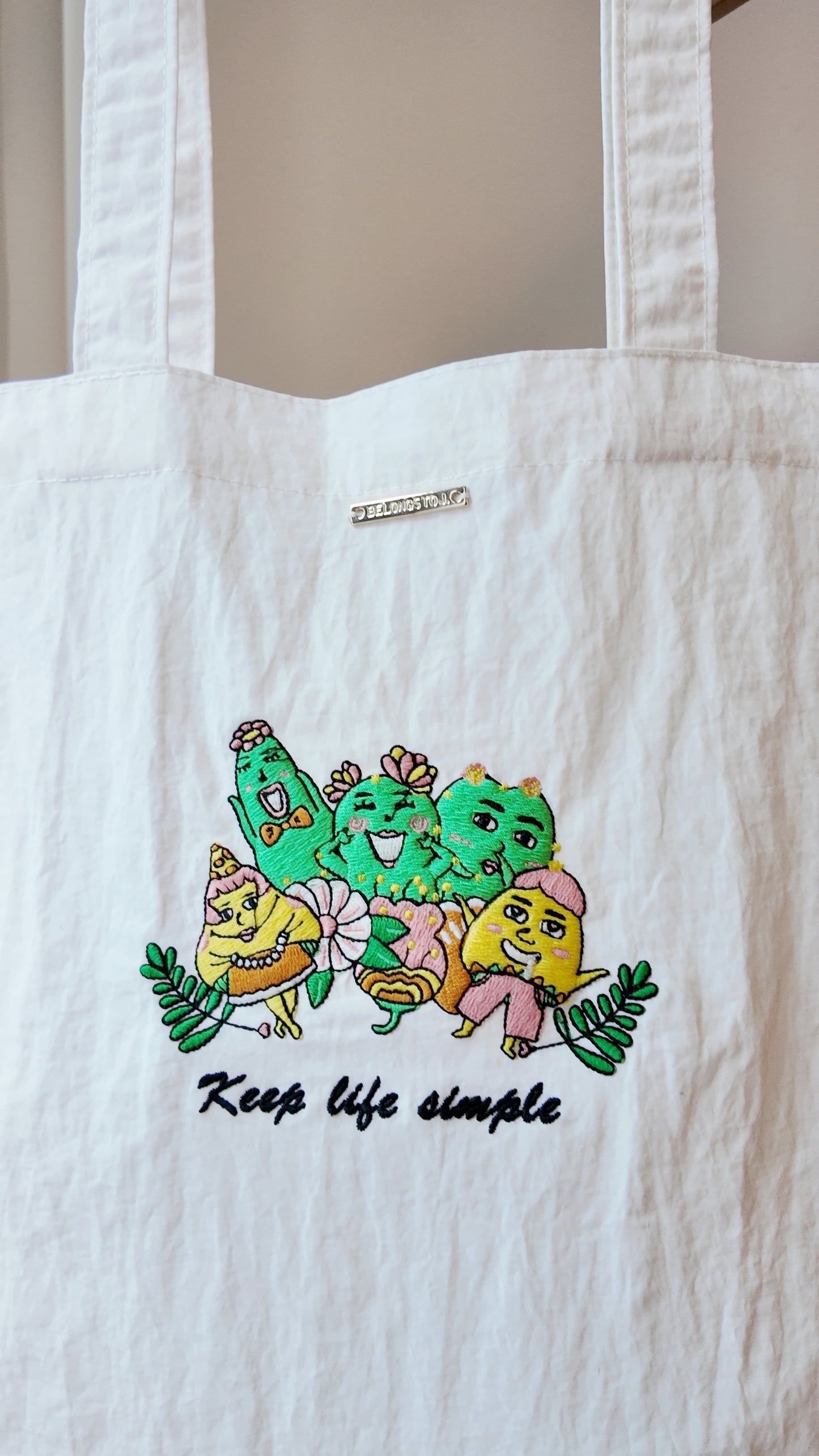 滑料Nylon長肩帶Totebag