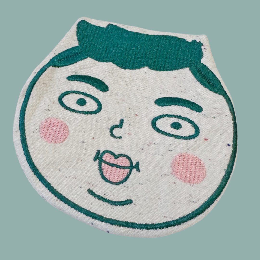 小胖胖 - 刺繡零錢包