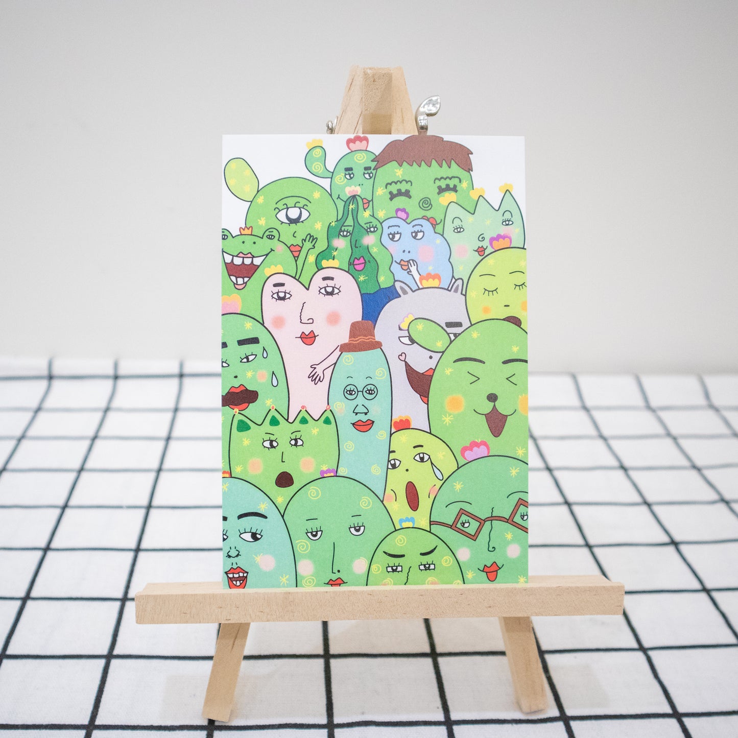 仙人掌迫爆鏡頭 明信片