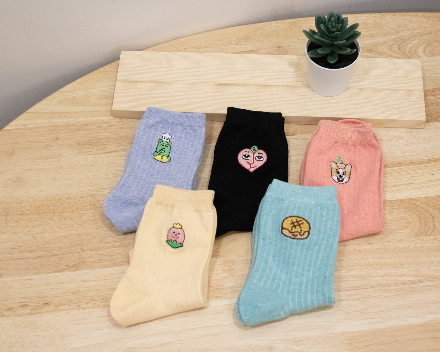 刺繡襪子|自家刺繡圖案