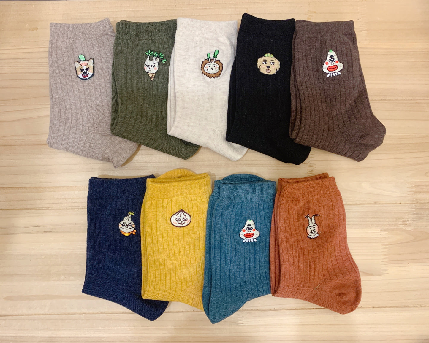 刺繡襪子|自家刺繡圖案