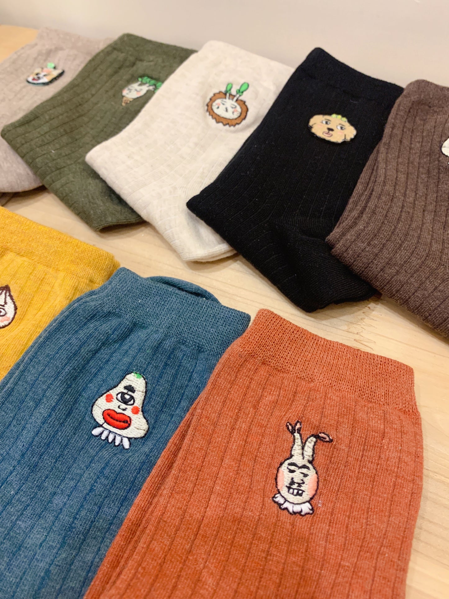 刺繡襪子|自家刺繡圖案