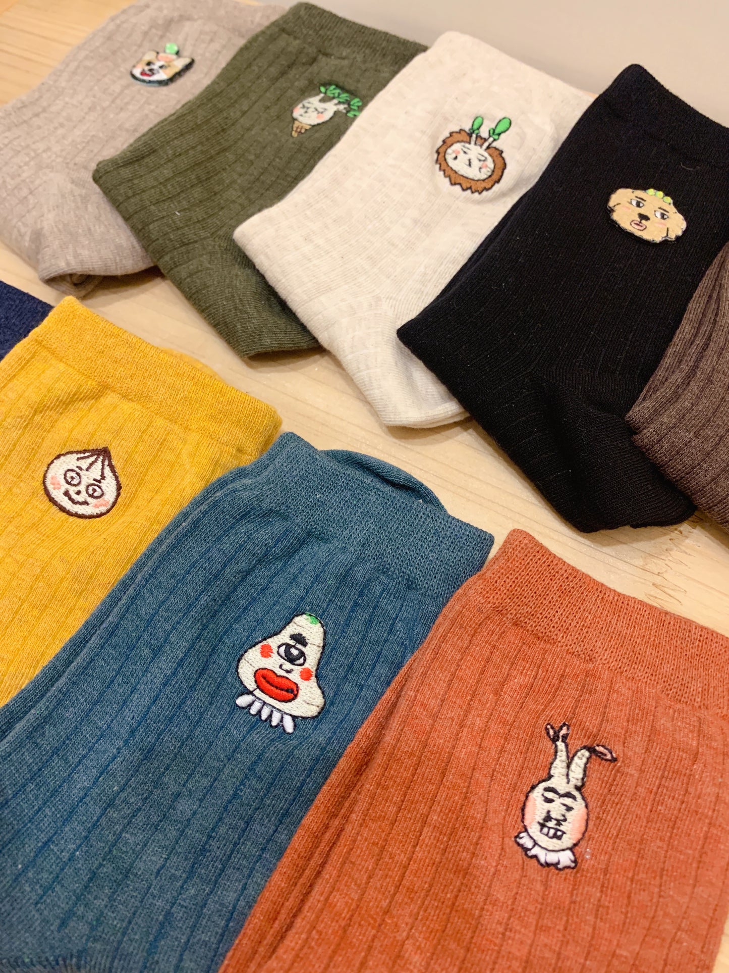 刺繡襪子|自家刺繡圖案