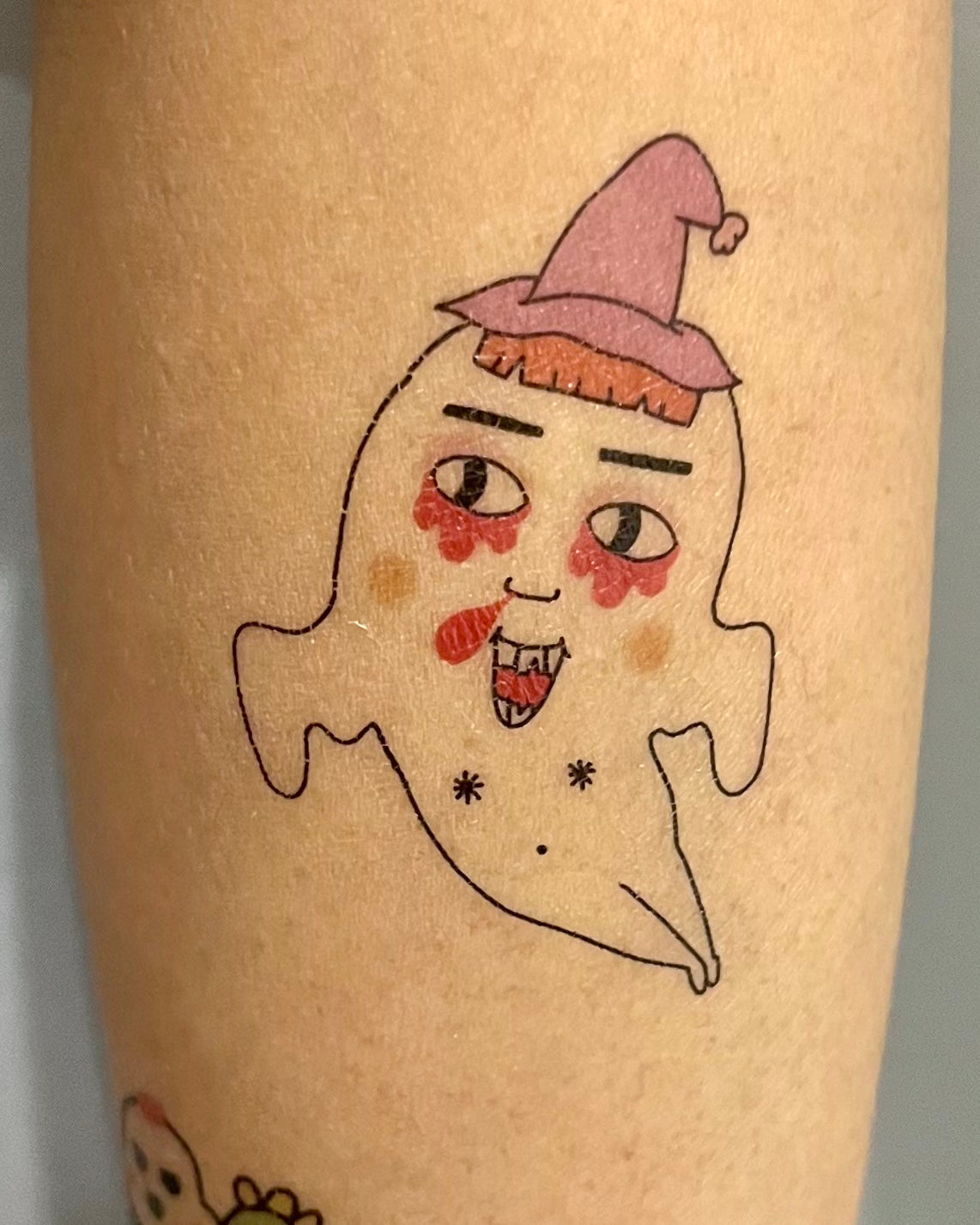 B.T.J Halloween 水印紋身貼紙