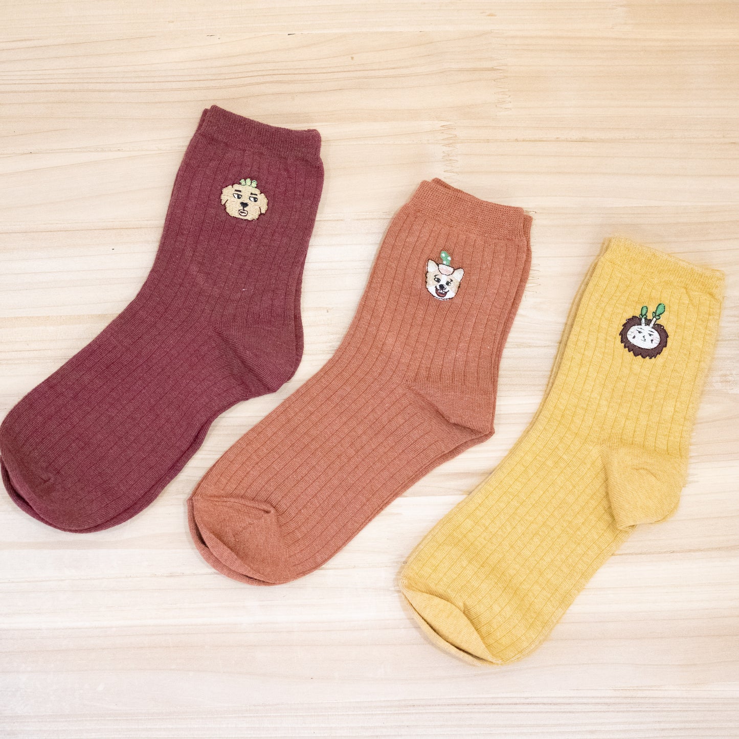 刺繡襪子|自家刺繡圖案