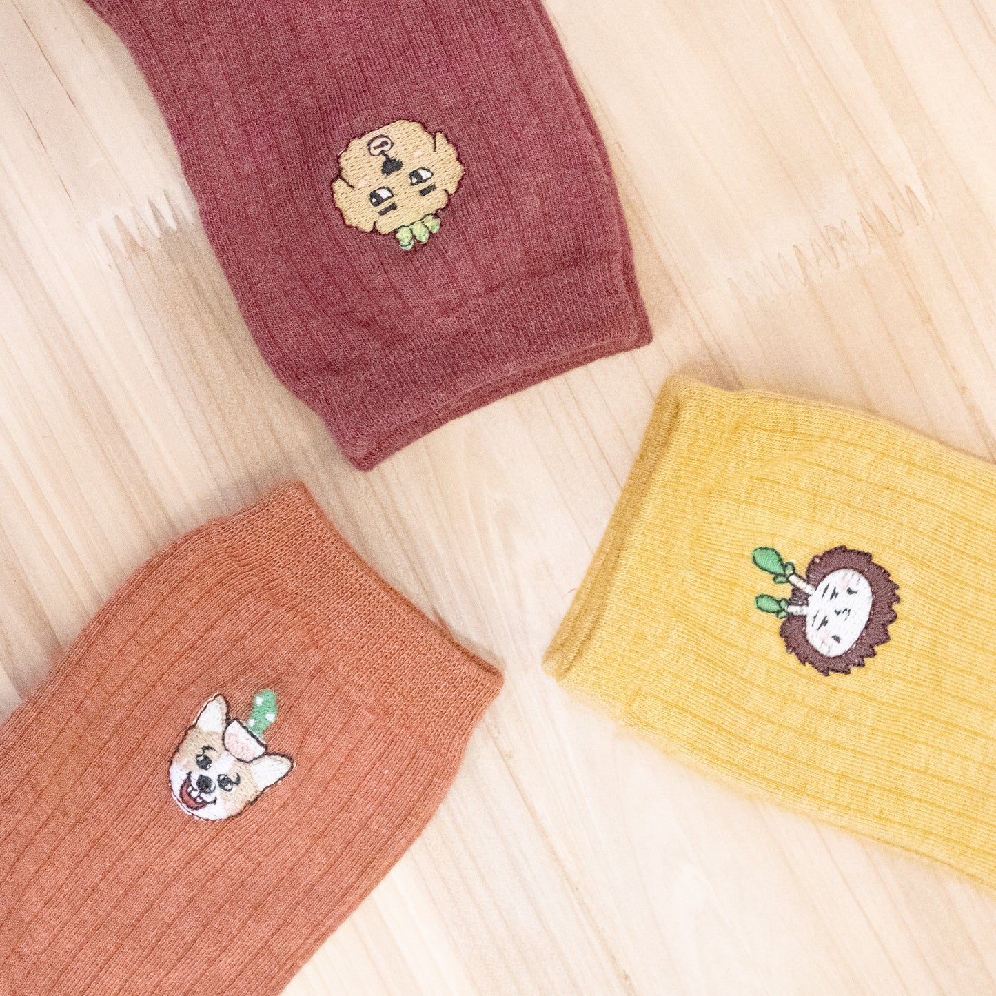 刺繡襪子|自家刺繡圖案