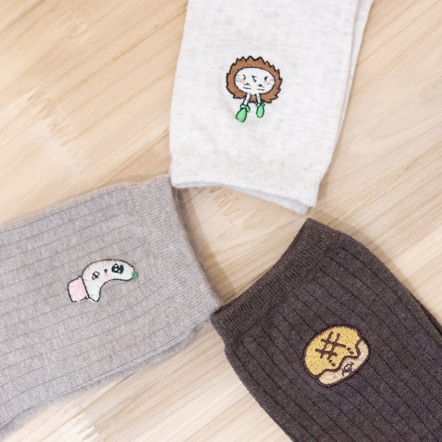 刺繡襪子|自家刺繡圖案