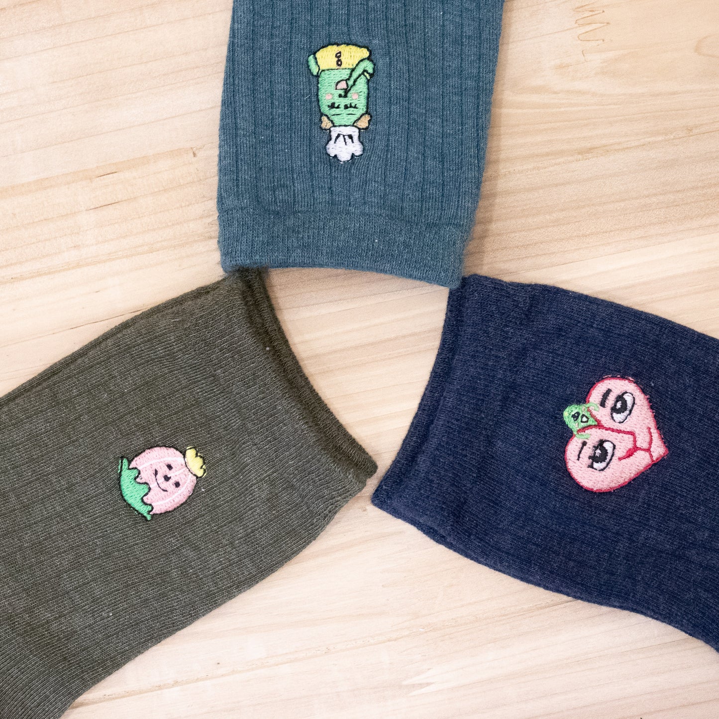 刺繡襪子|自家刺繡圖案