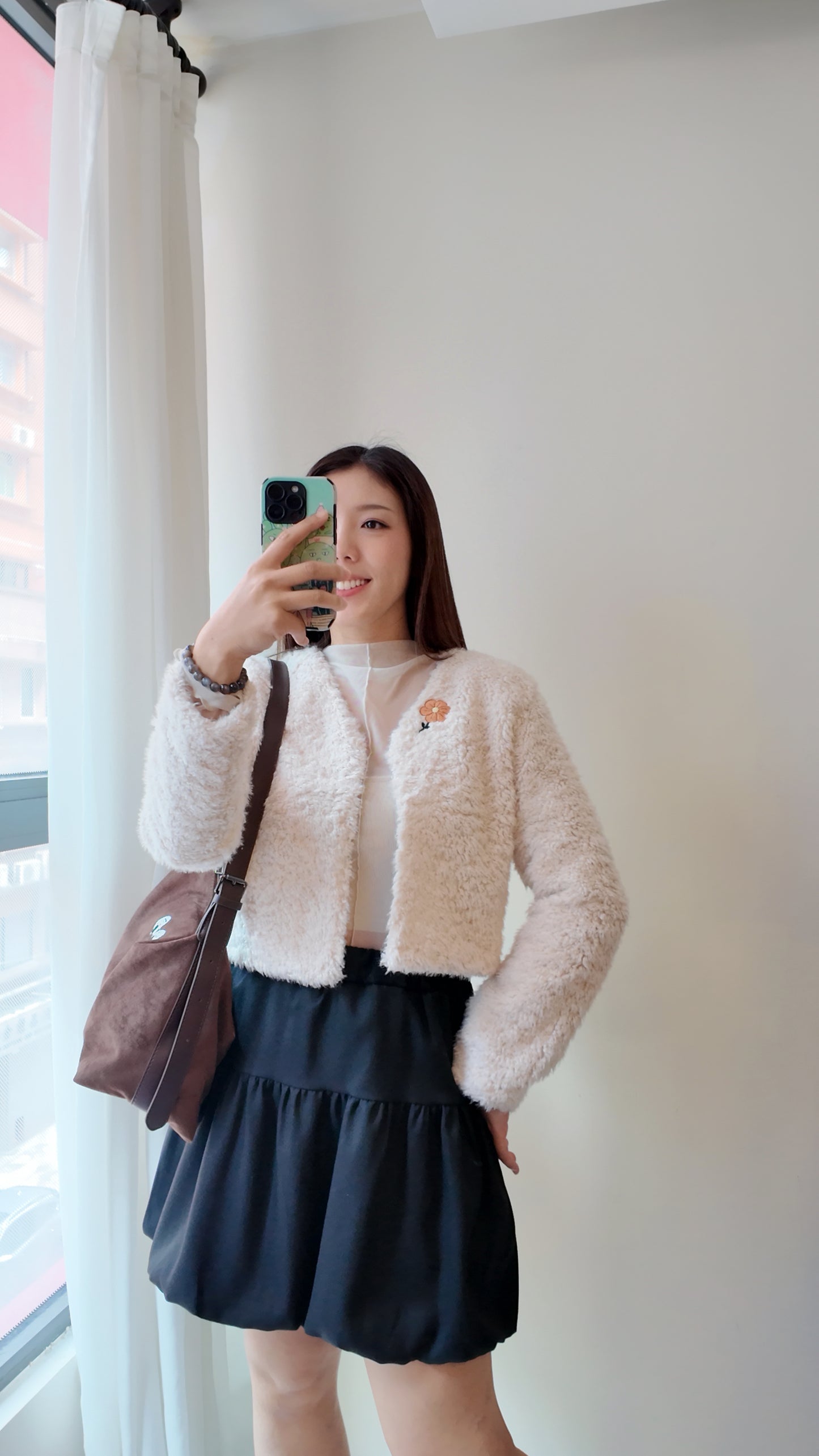 軟綿綿氣質絨毛外套