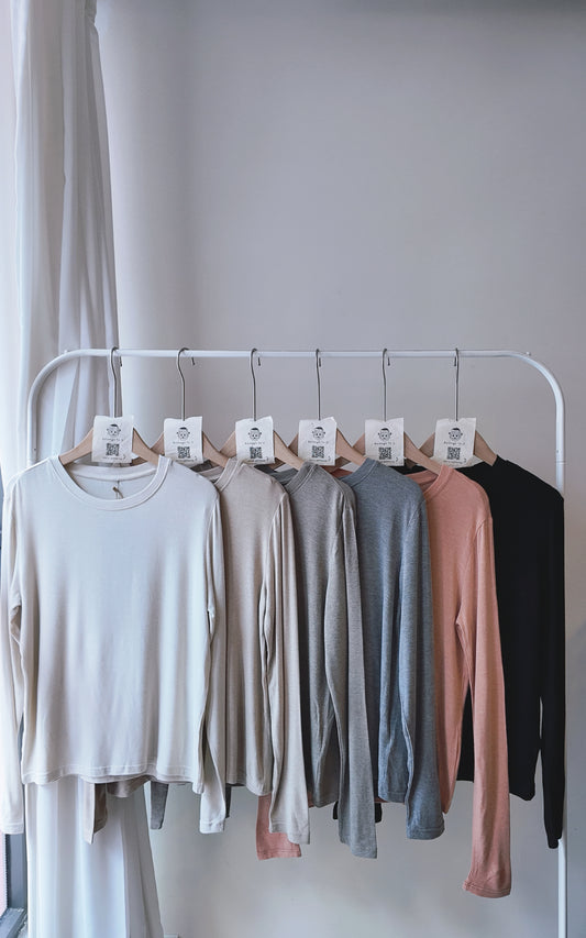 棉花糖圓領上衣