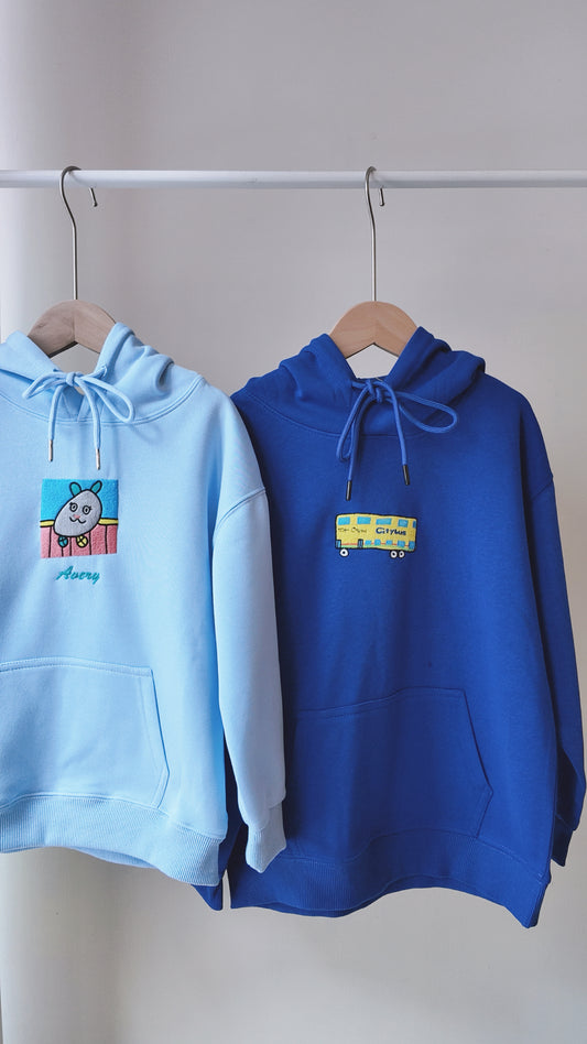 親子裝 小畫家系列 Oversized 有帽衛衣