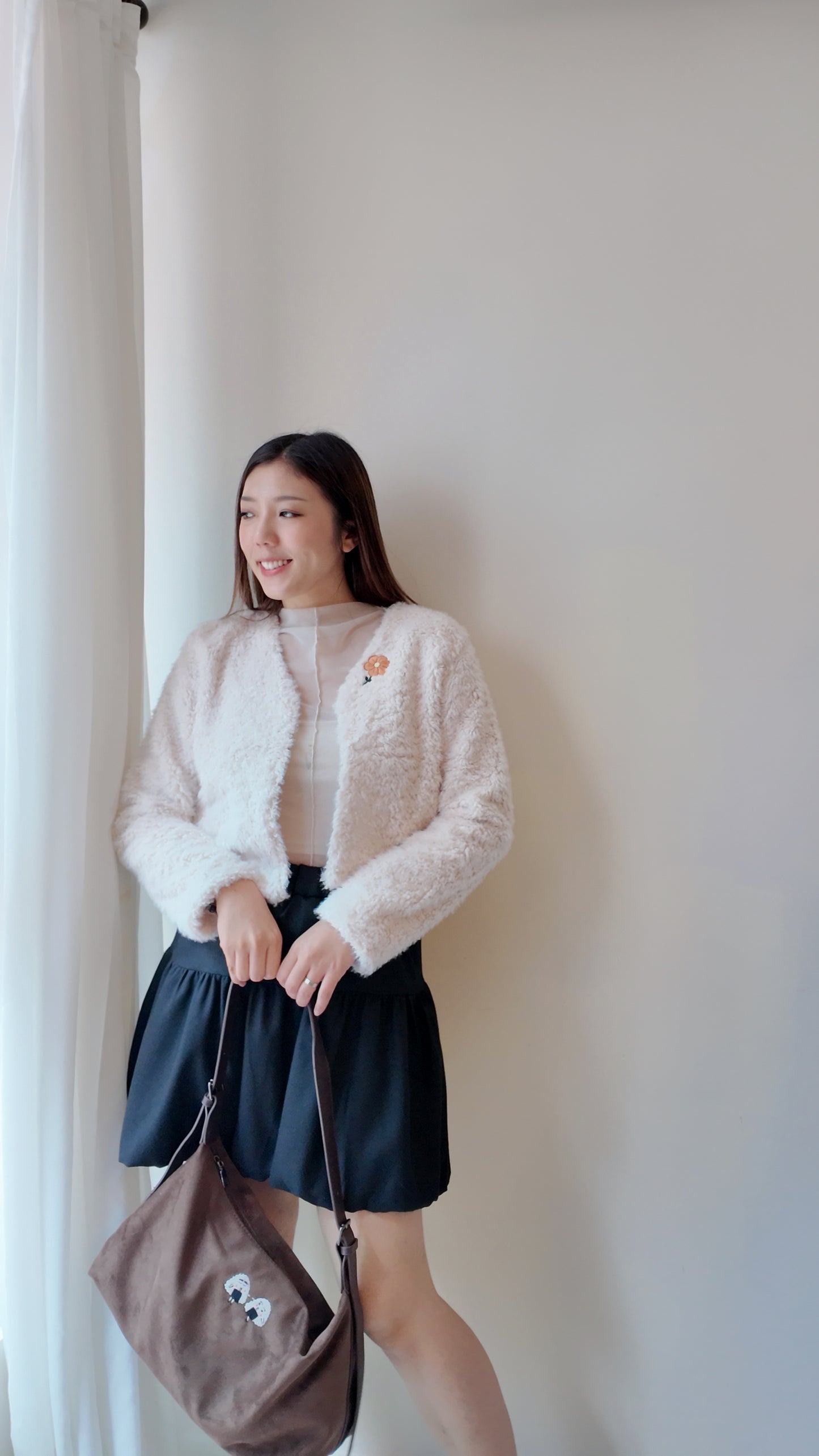 軟綿綿氣質絨毛外套