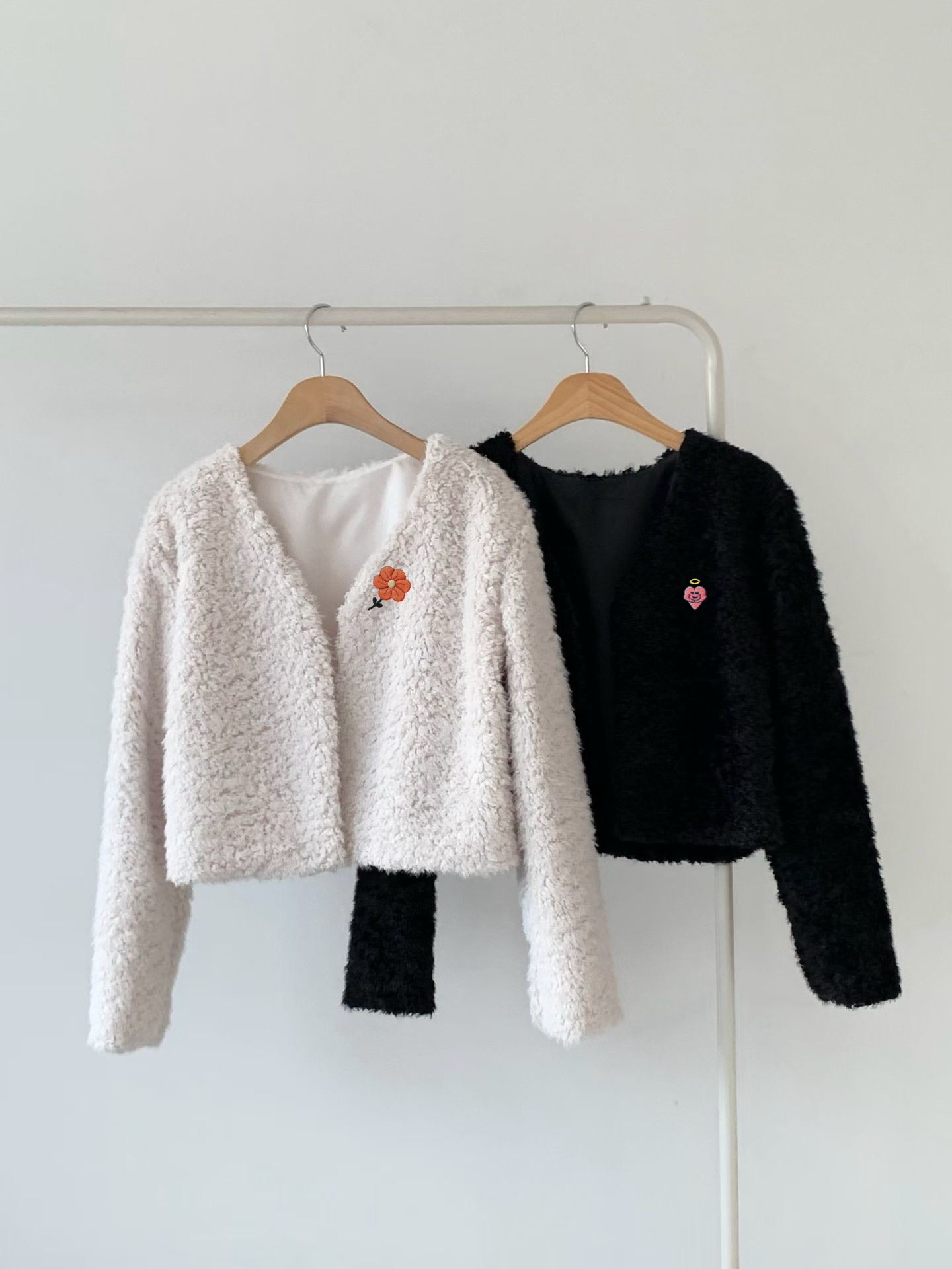 軟綿綿氣質絨毛外套