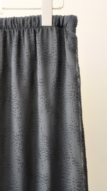 雙層蕾絲提花半截裙