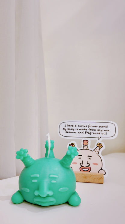 自家設計玩味象牙君香薰蠟燭盲袋