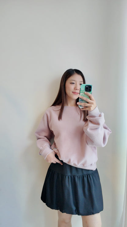 雙層泡泡半截短裙