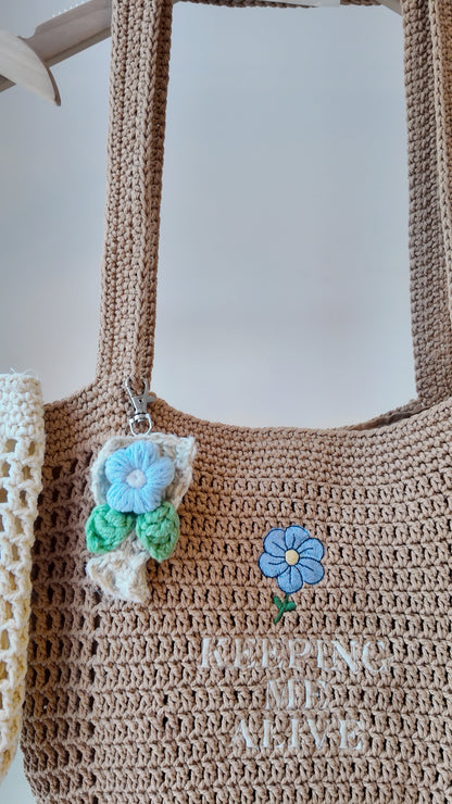 B.T.J. x DIMS 刺繡編織Totebag