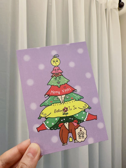 Merry Christmas Post Card 明信片